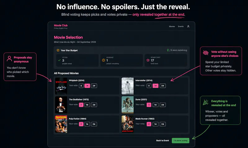 Movie Club screenshot 2