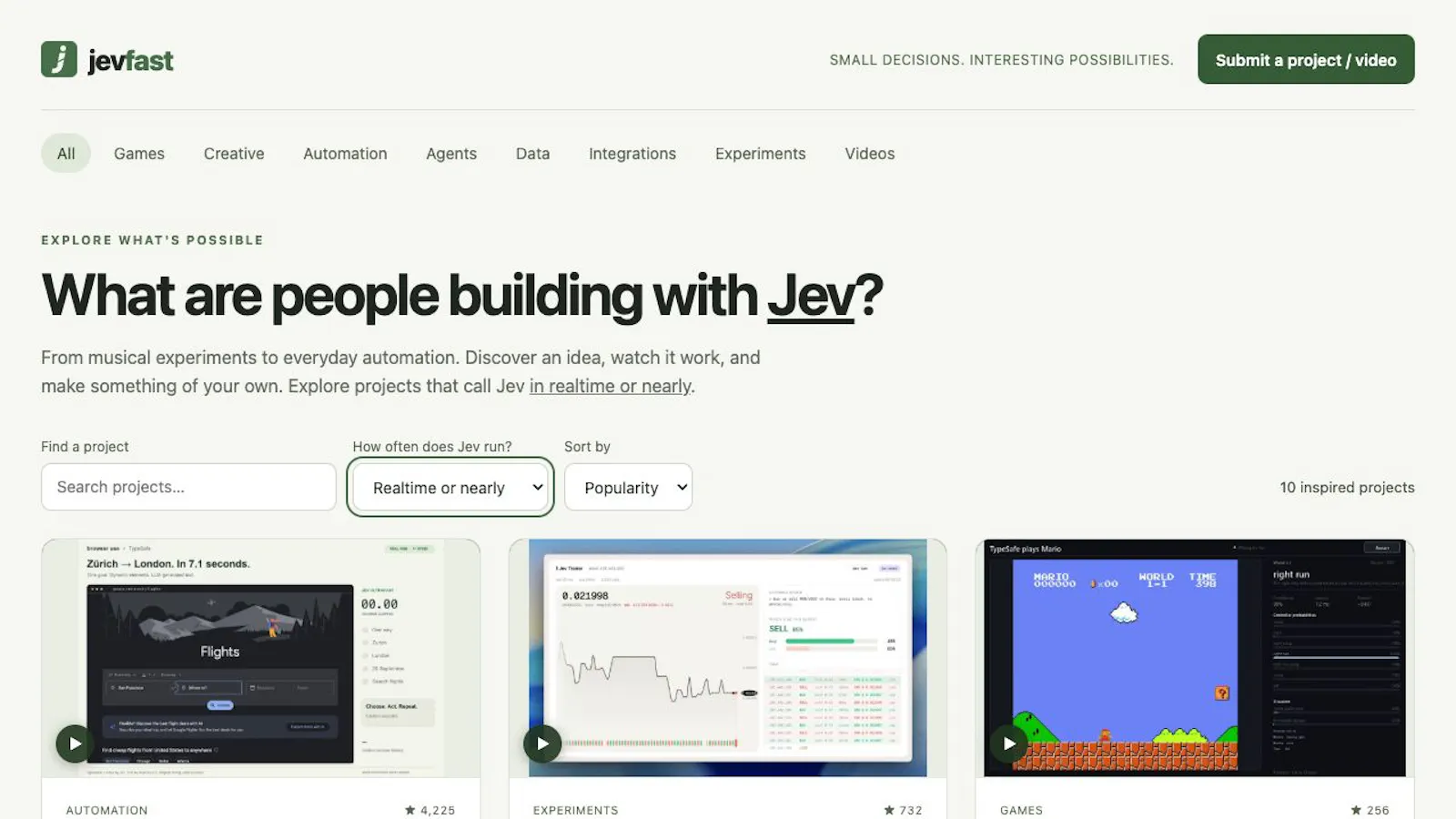 Jevfast screenshot 1