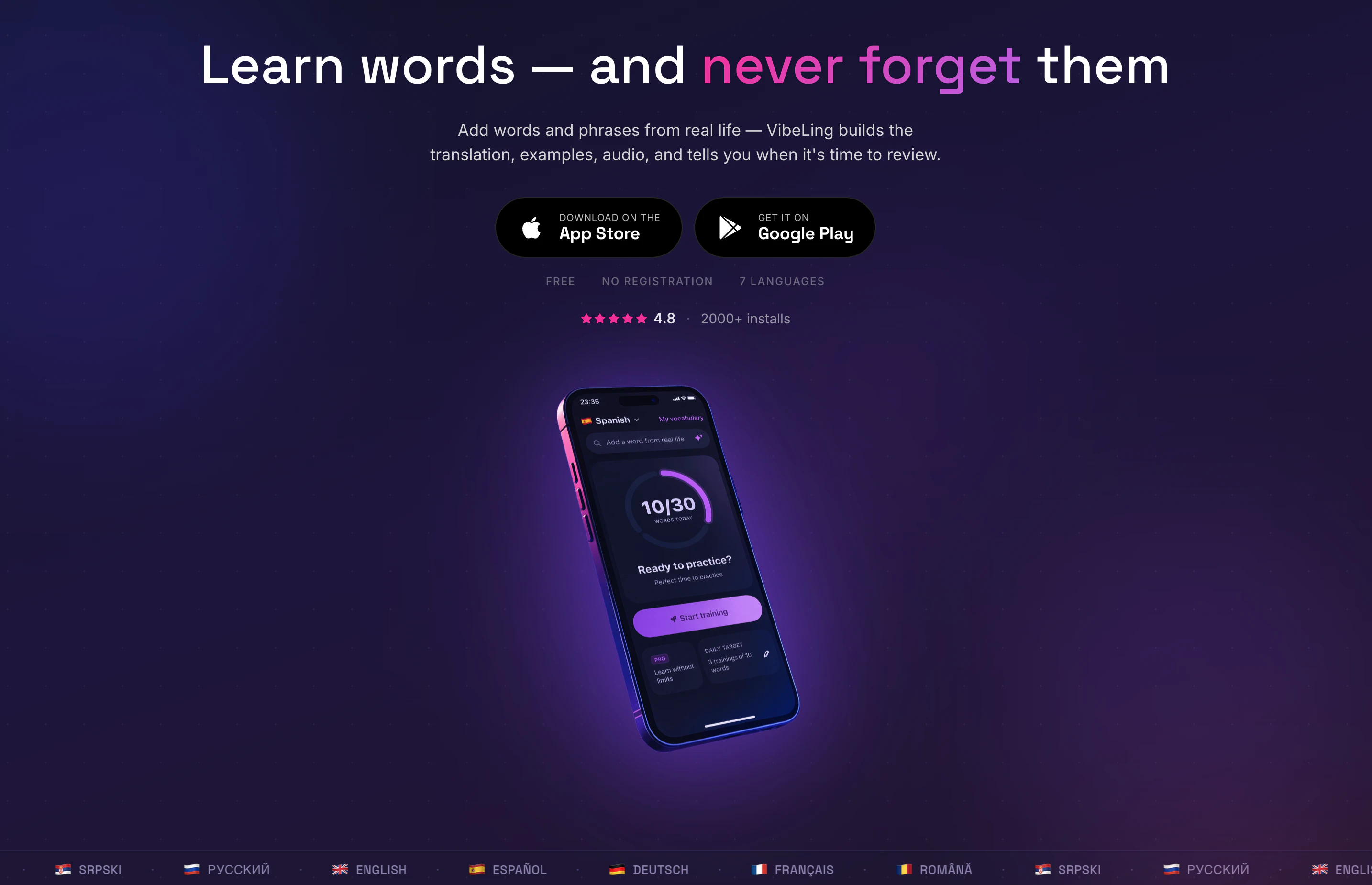 VibeLing 2.0 screenshot 1