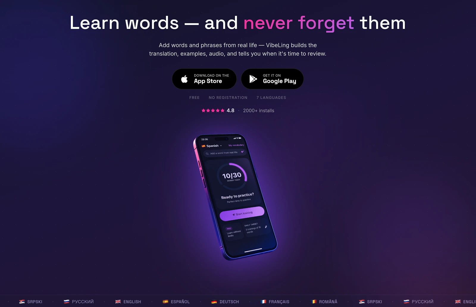 VibeLing 2.0 screenshot 1