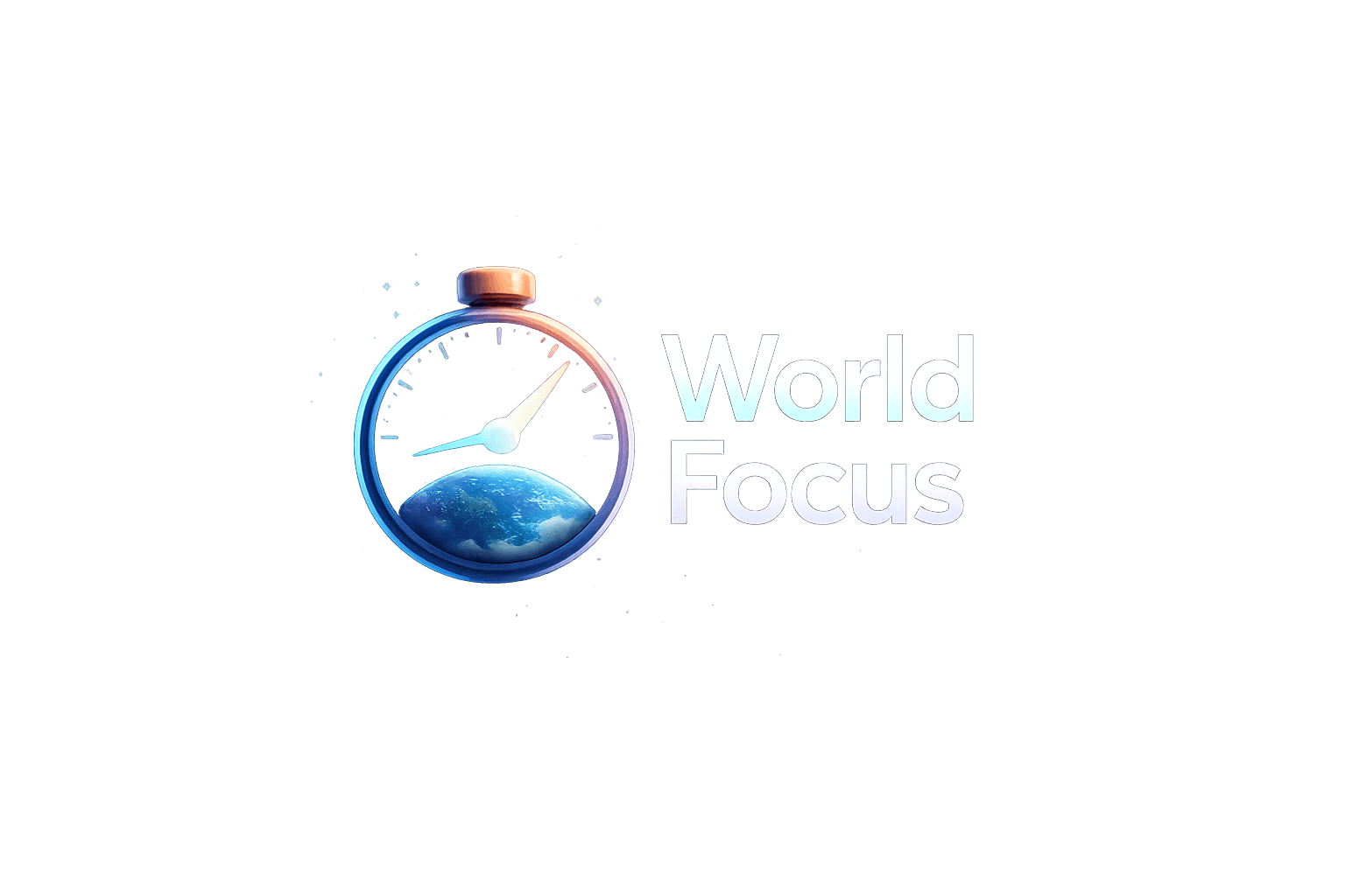 World View Pomodoro - Product Hunt launch logo and brand identity