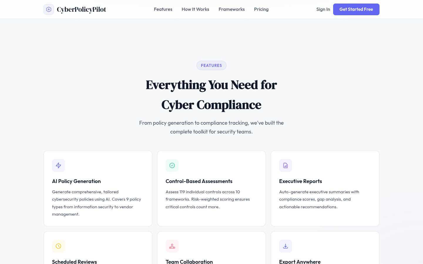 CyberPolicyPilot gallery image