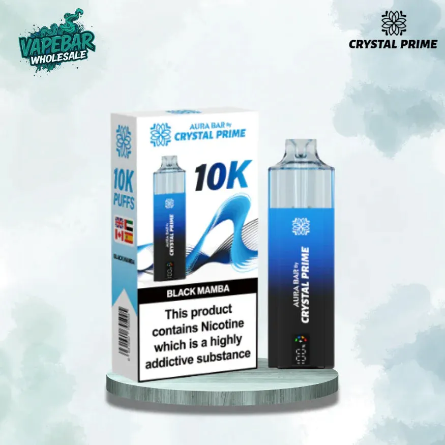 Crystal Prime Aura 10000 Puffs Box of 5 gallery image