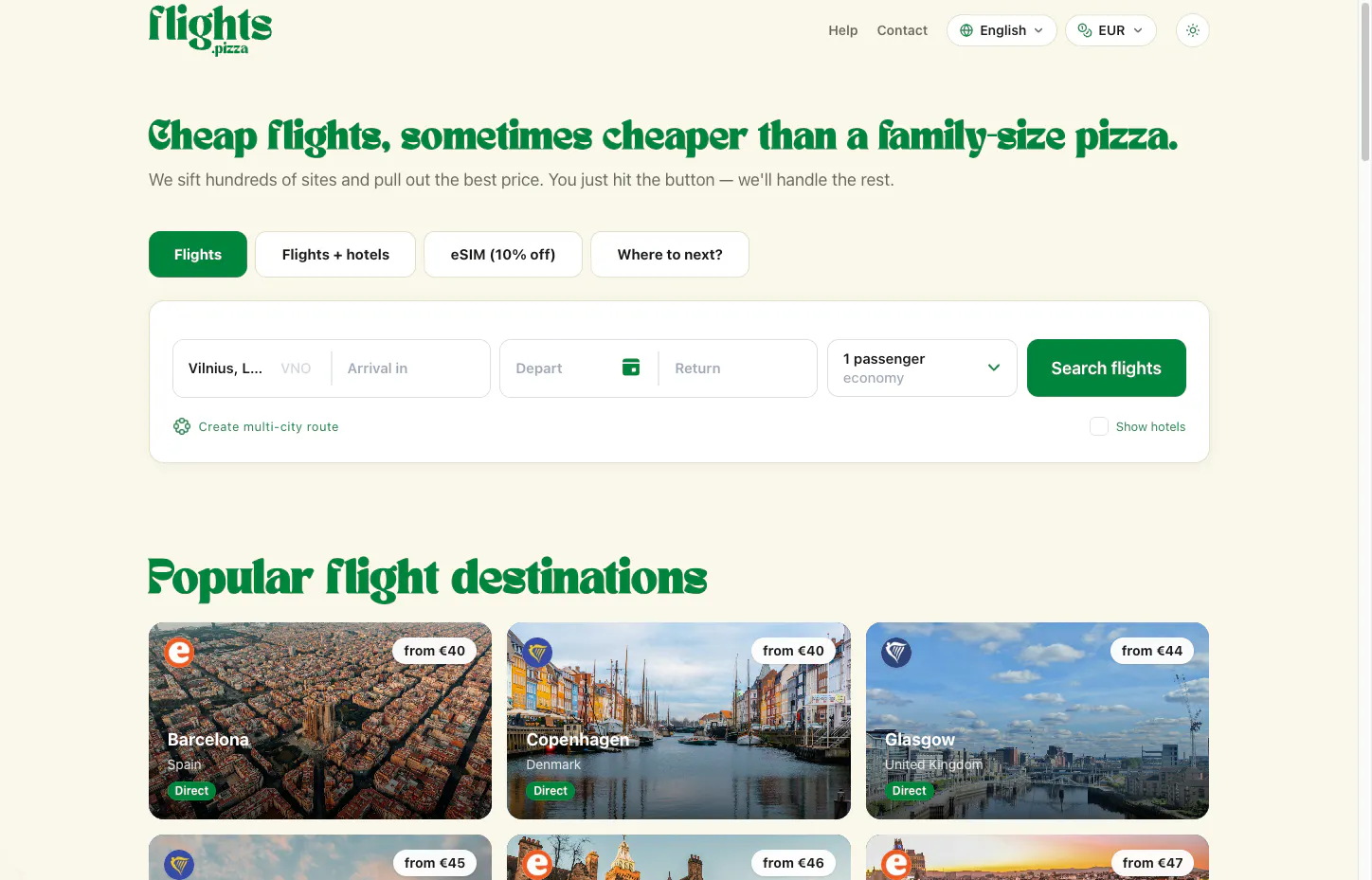 flights.pizza gallery image