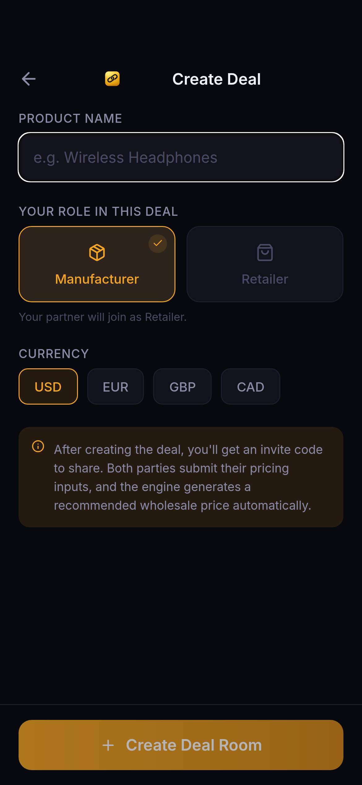 BridgeADeal - Screenshot 3 showing product features and functionality