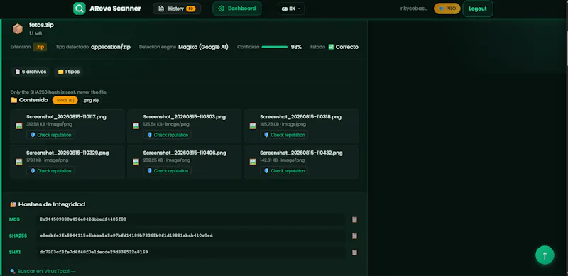 ARevo Scanner screenshot 5
