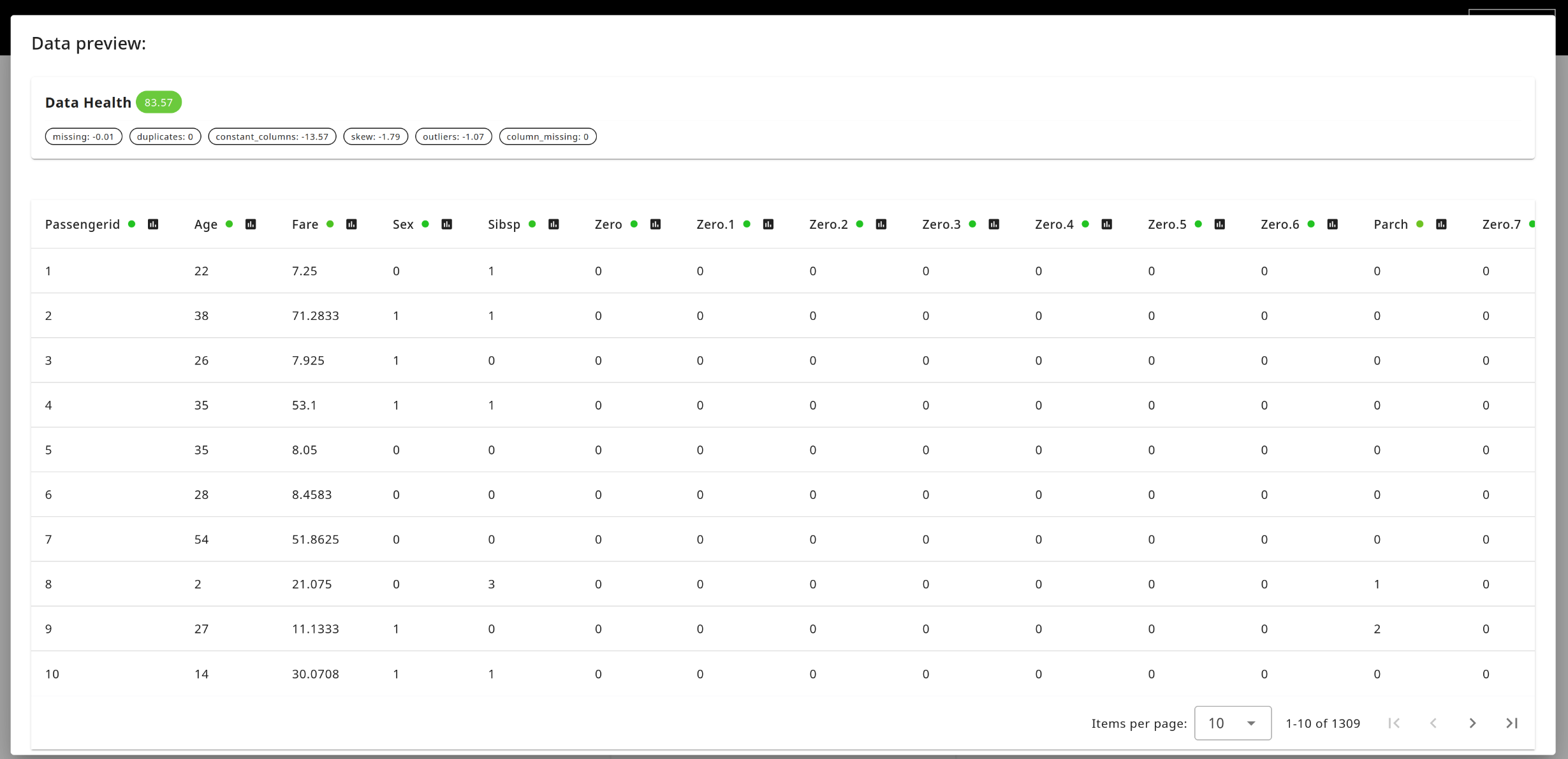Flowlytix - Clean CSVs visually gallery image