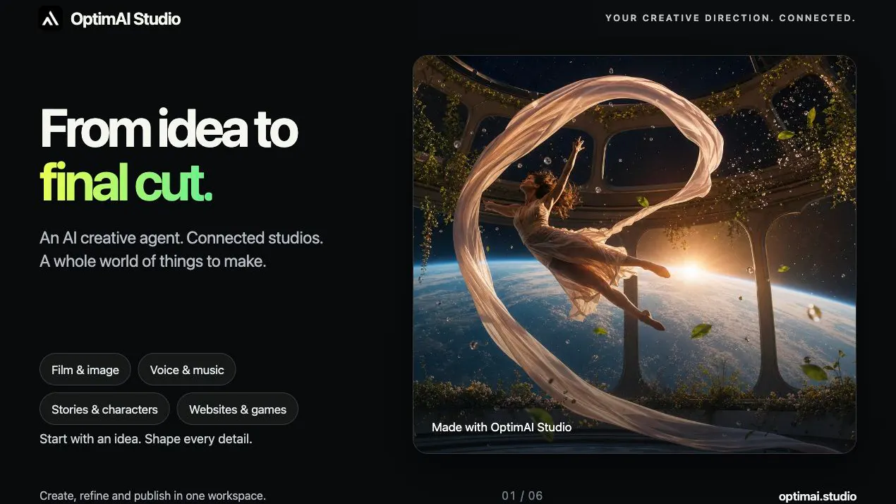 OptimAI Studio product