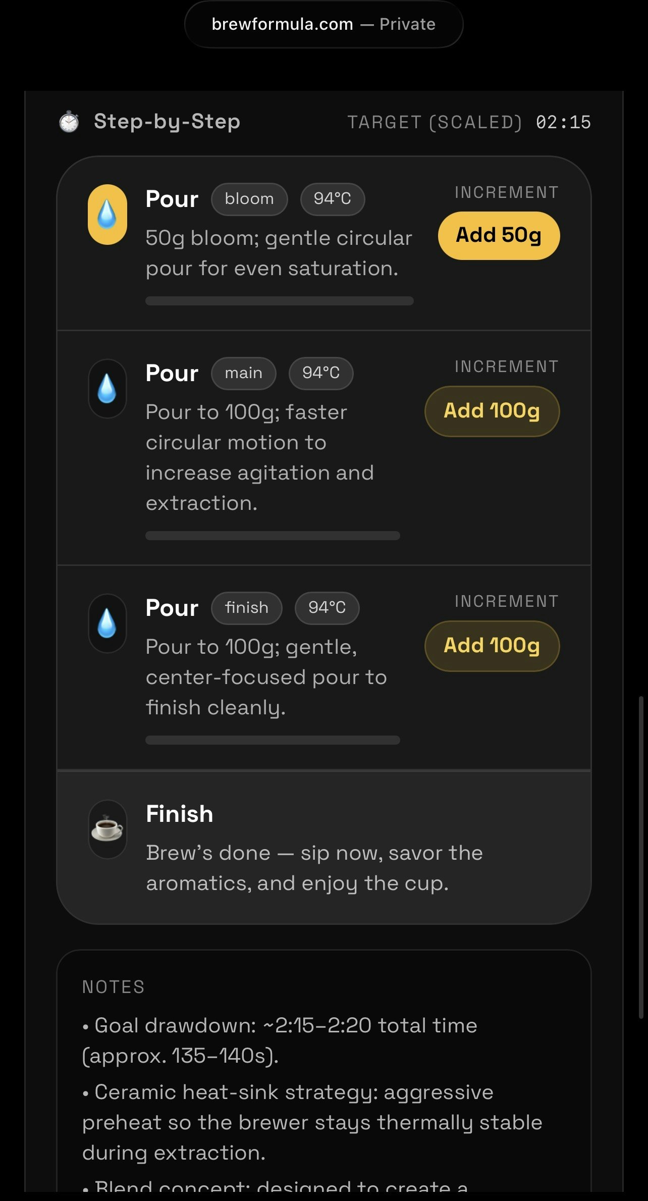 BrewFormula gallery image