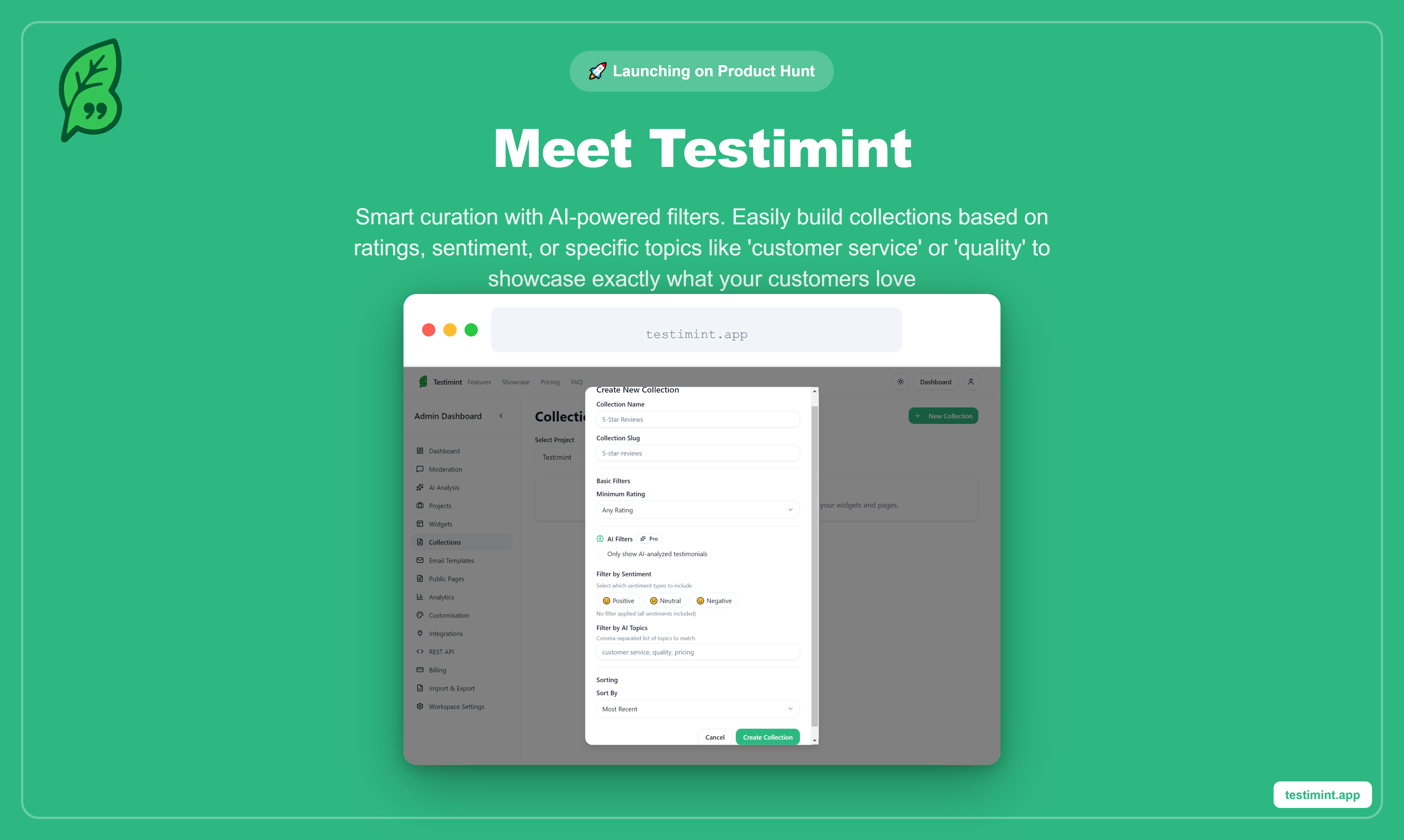 Testimint gallery image
