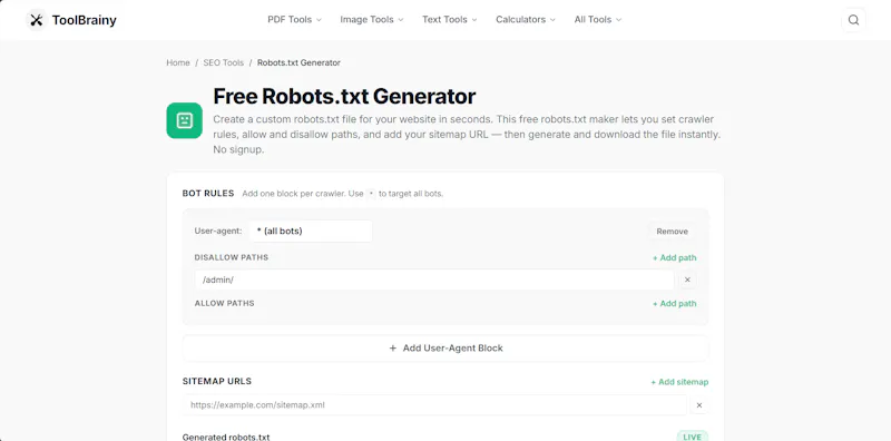 ToolBrainy screenshot 5