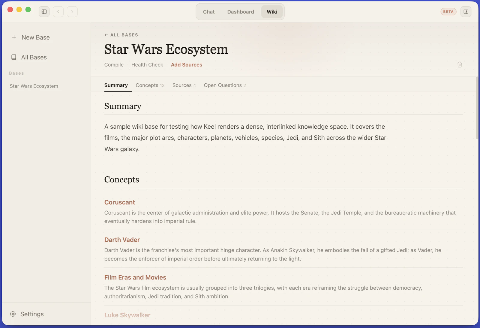 Keel screenshot 3