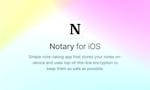 Notary for iOS image