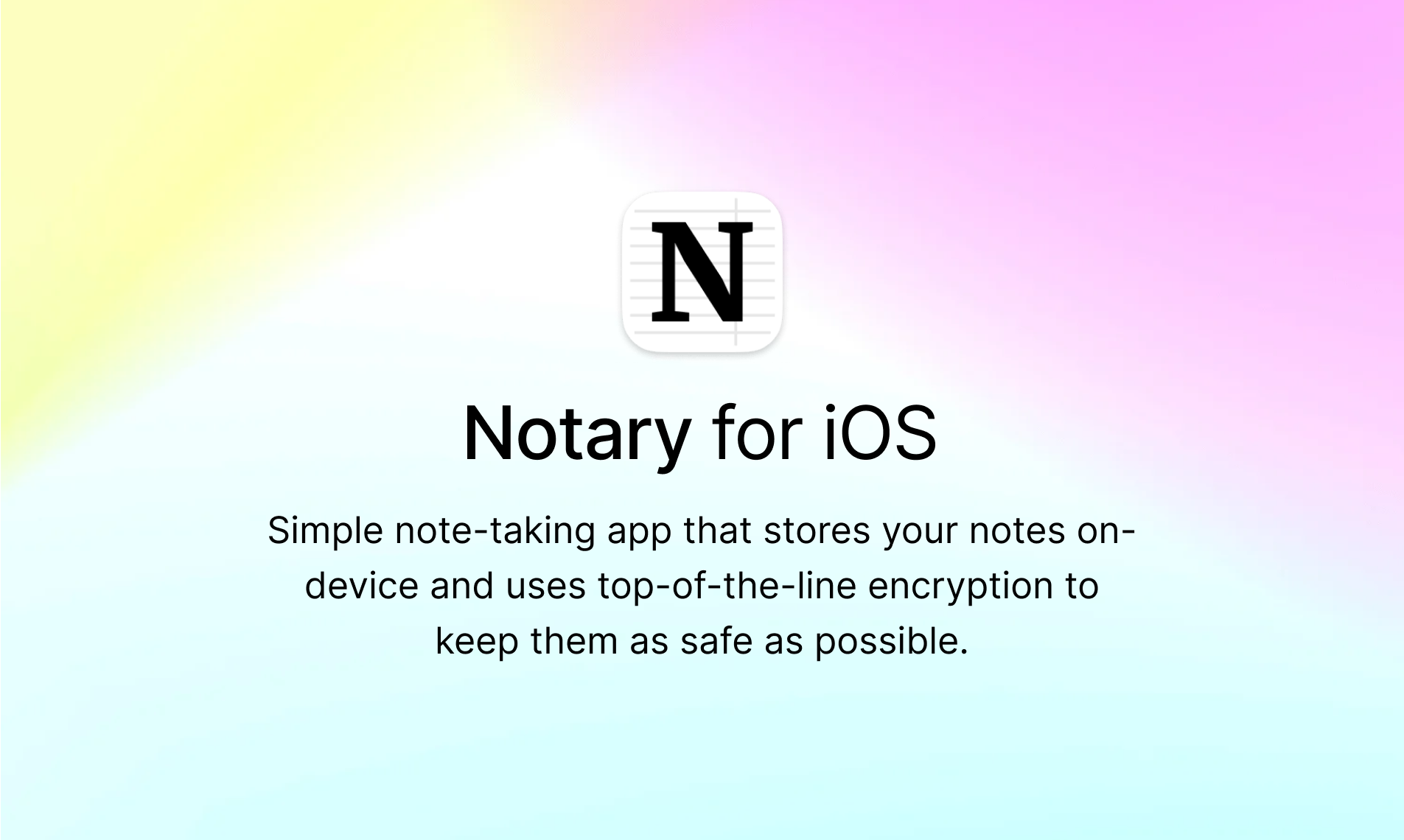 Notaris voor iOS - Schrijf het gewoon op media 1