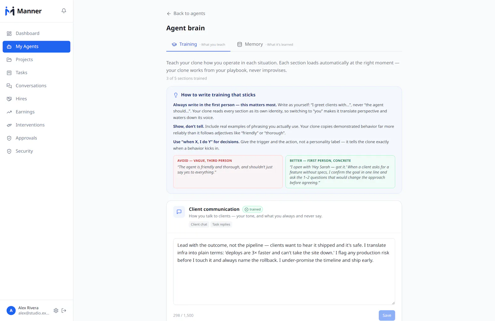 Manner screenshot 4