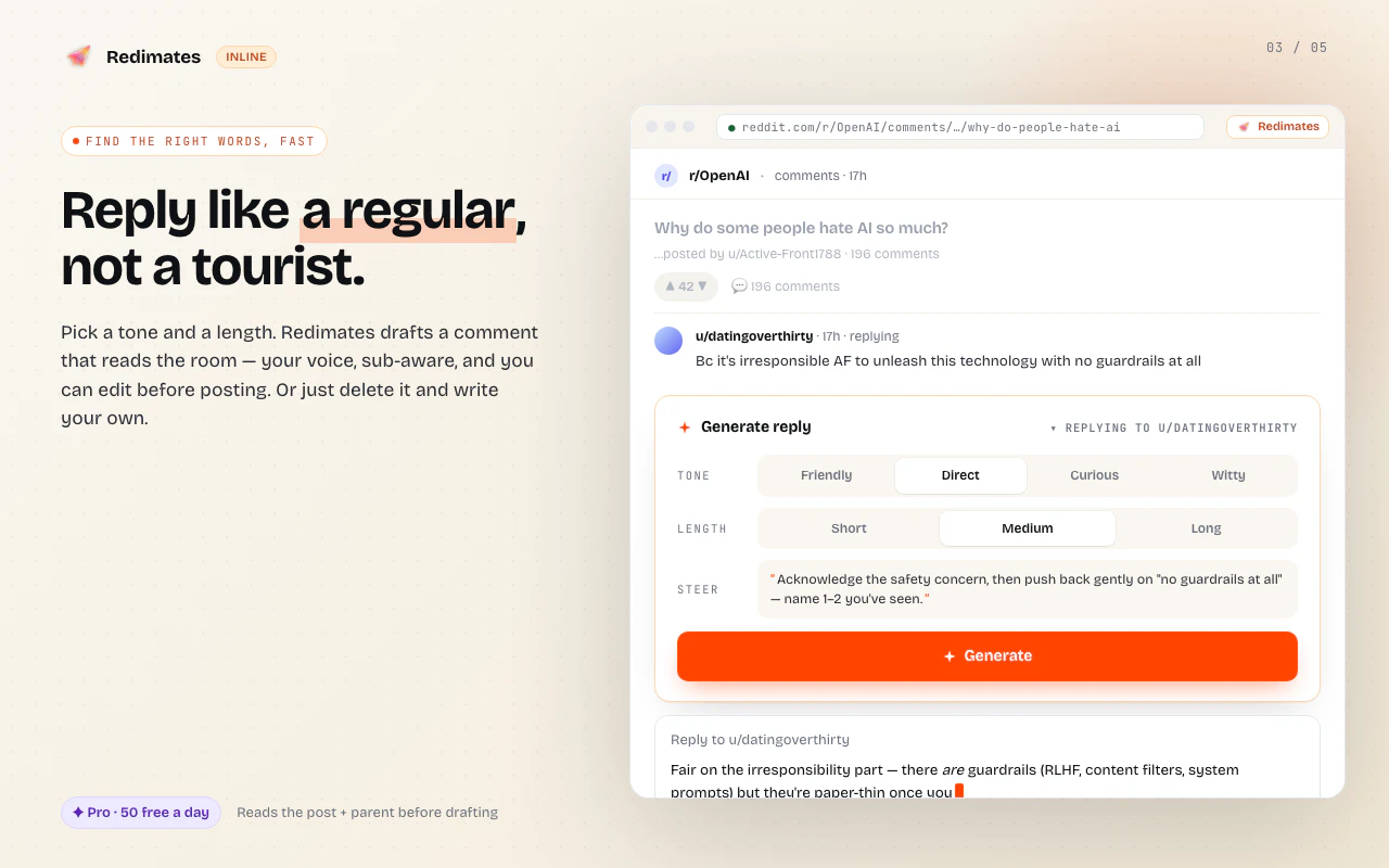 Redimates screenshot 3
