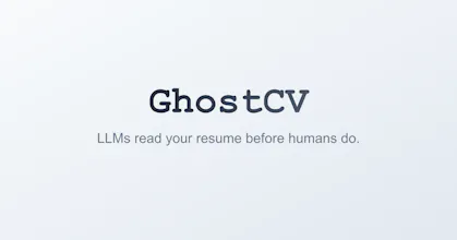 GhostCV gallery image