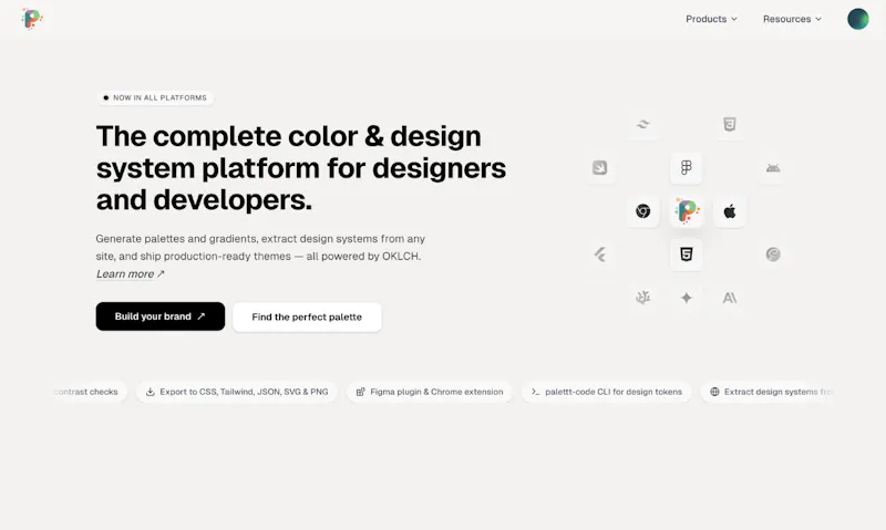 Palettt - Color Design System screenshot 1