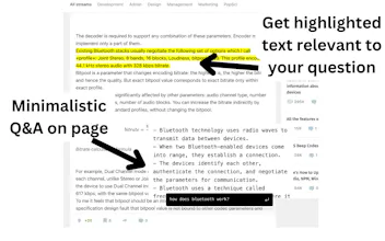 Chat with page. Free & Open source gallery image