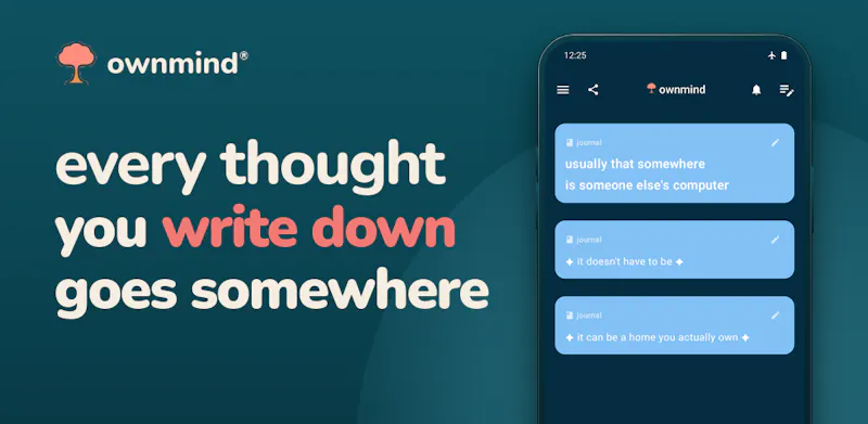 Ownmind: Your Private Thoughts screenshot 2