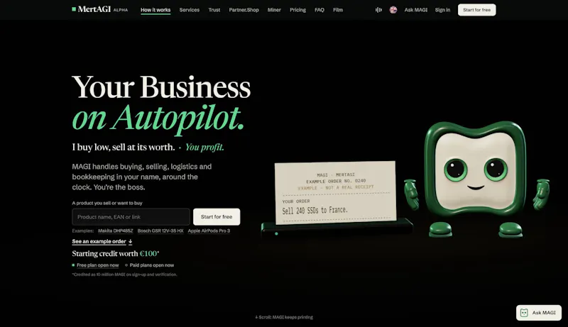 MertAGI screenshot 2
