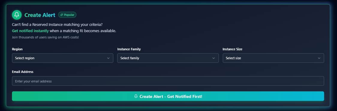 Morfless - AWS EC2 Marketplace Map/Alert - 💸Save 57% on AWS EC2 with as little as 30-days commitment💸 media 3