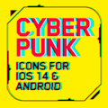Cyberpunk Icons for iOS 14 & Android