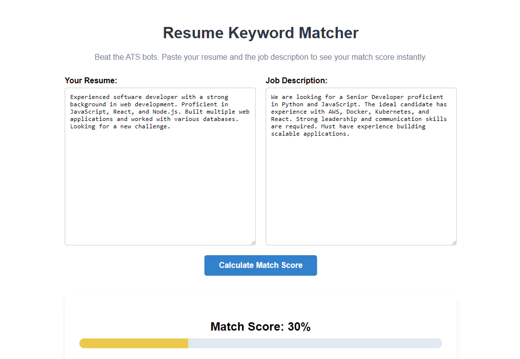Resume Keyword Matcher logo