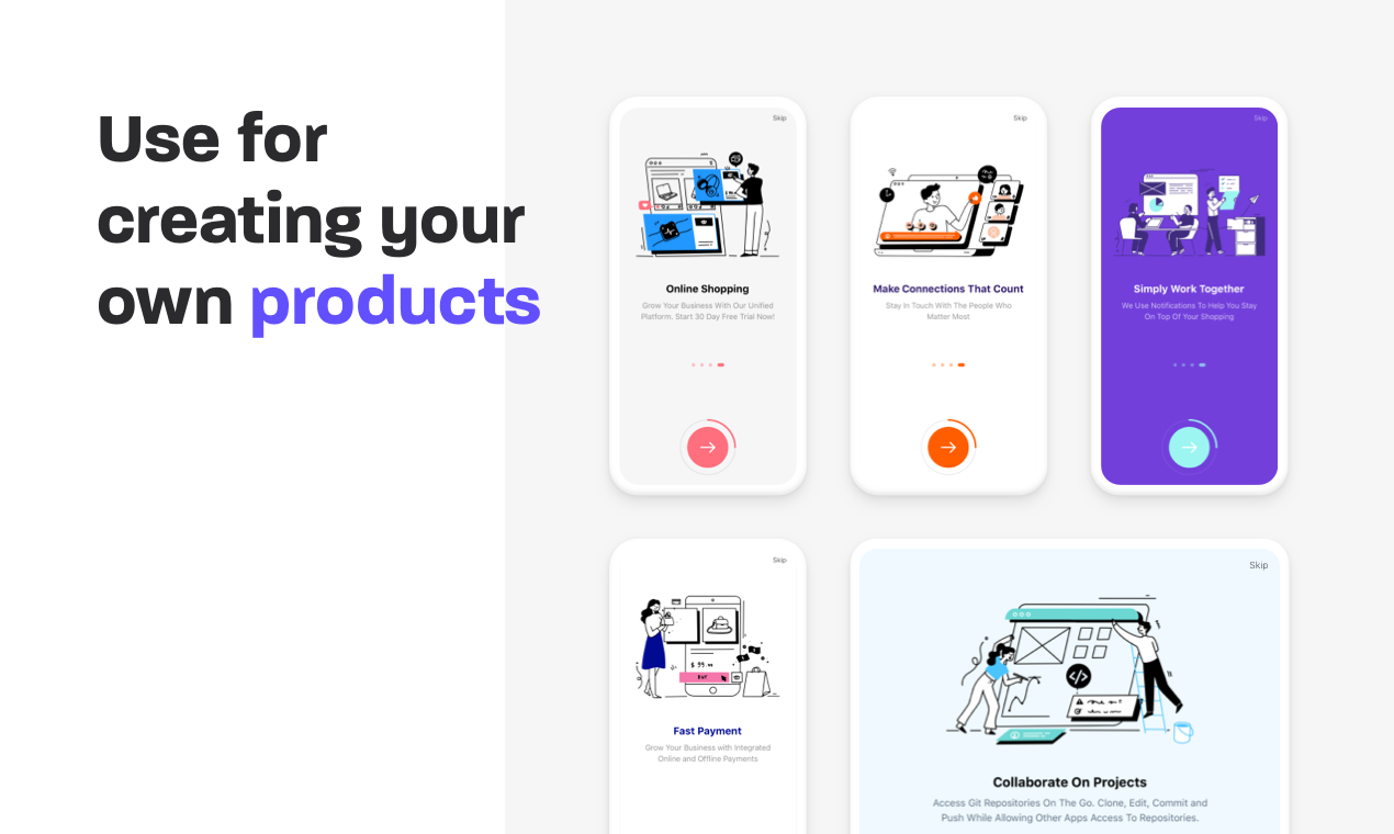 oi-oi hand-drawn illustrations gallery image