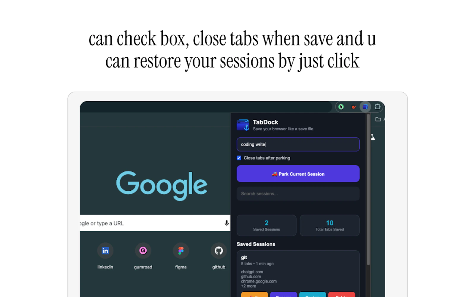 TabDock screenshot 3