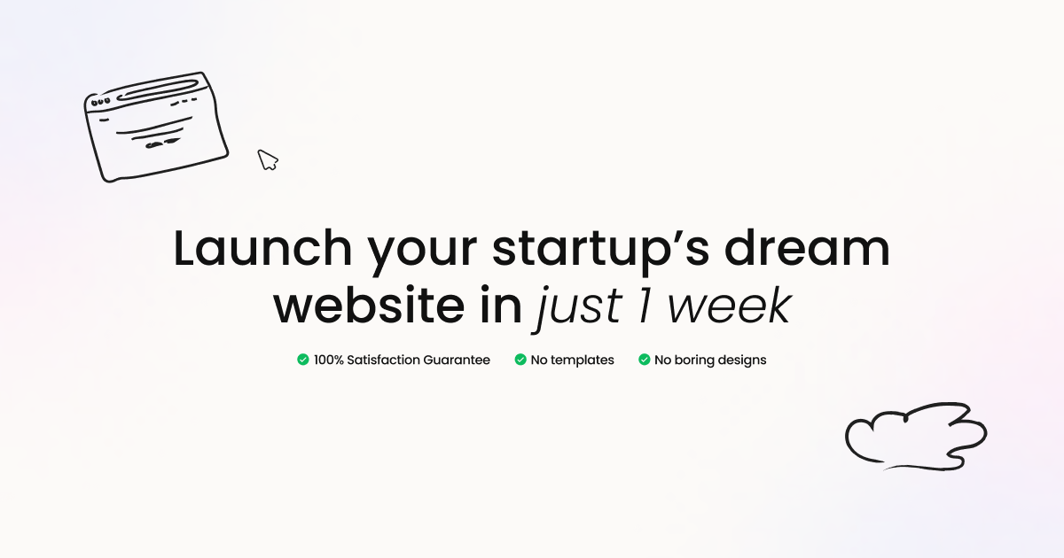 Startup Landing Pages gallery image