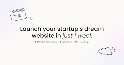Startup Landing Pages gallery image