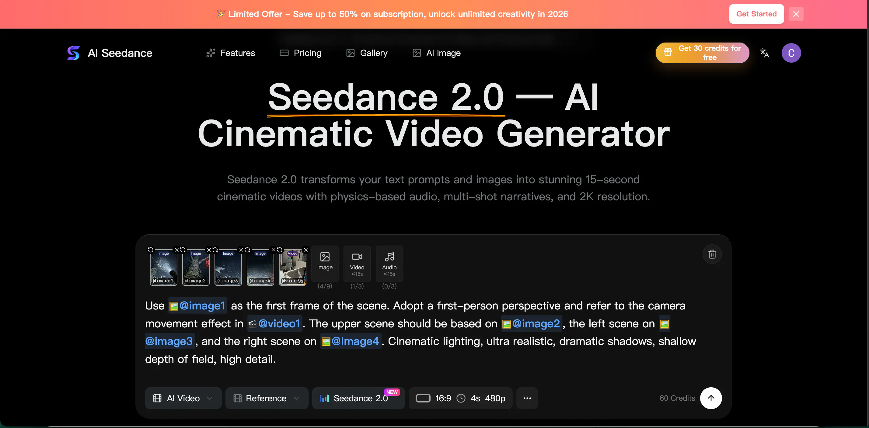 Seedance 2.0 AI Video Generator 项目横幅