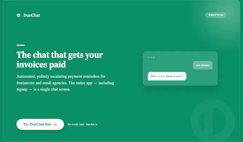 DueChat screenshot 9