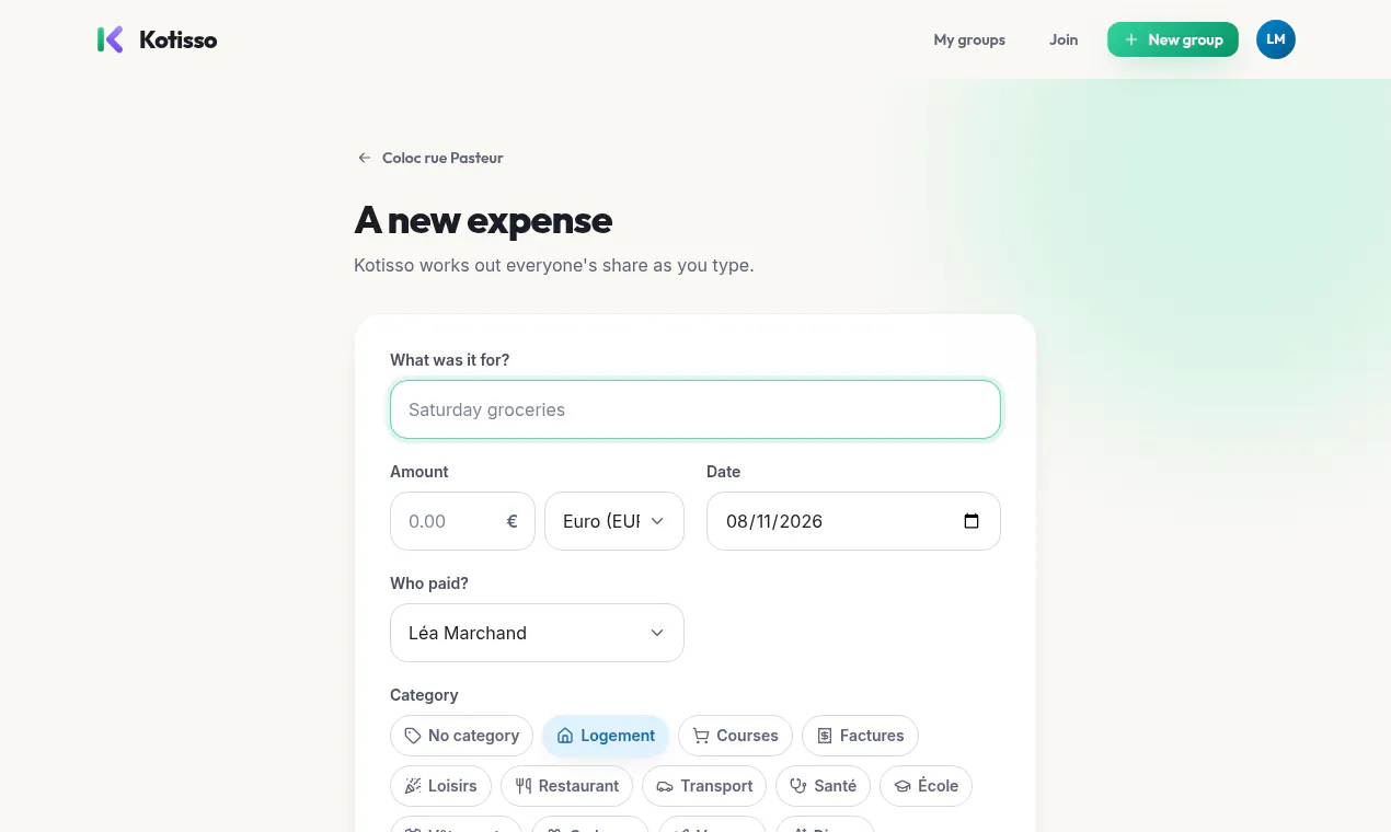 Kotisso screenshot