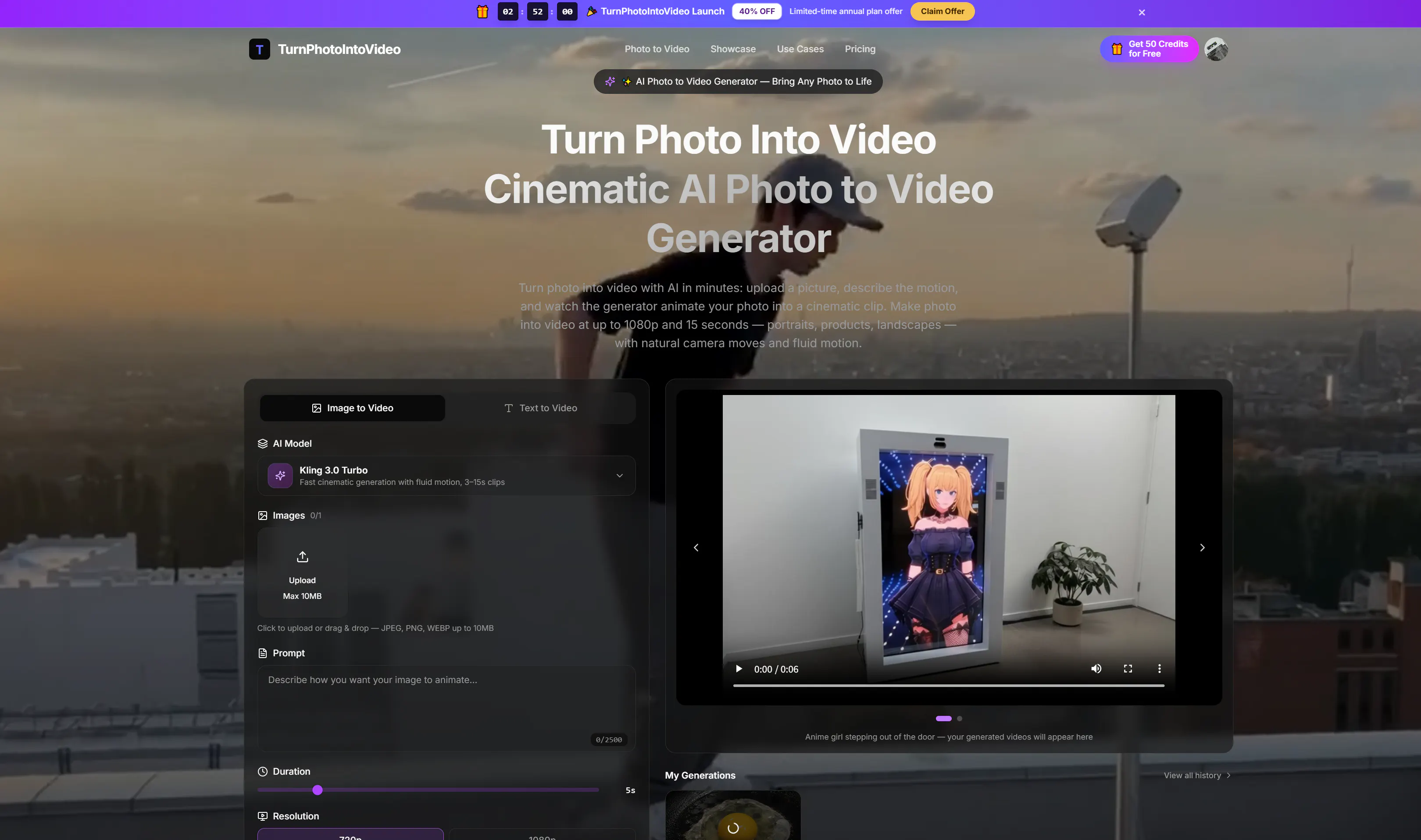 TurnPhotoIntoVideo gallery image