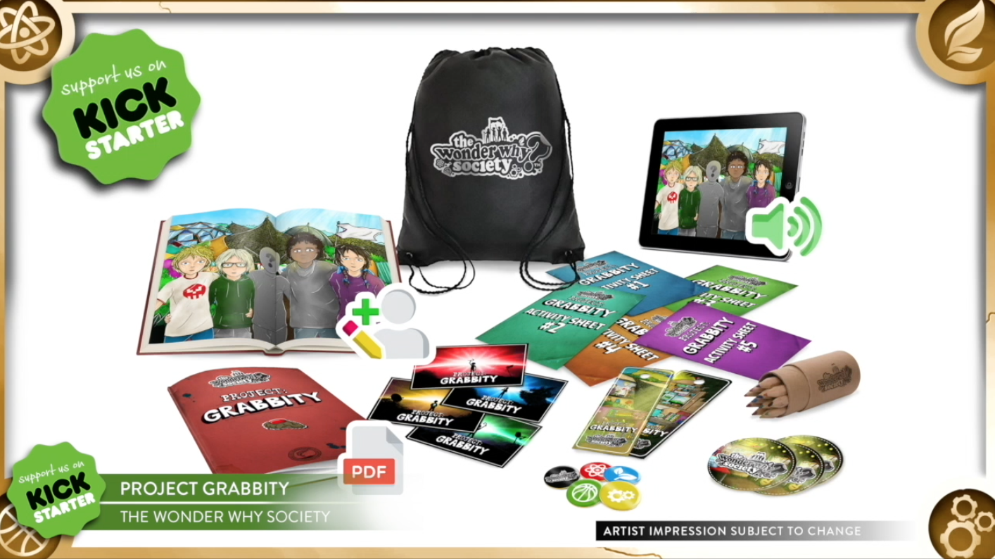 The Wonder Why Society - Project Grabbity Storybook gallery image