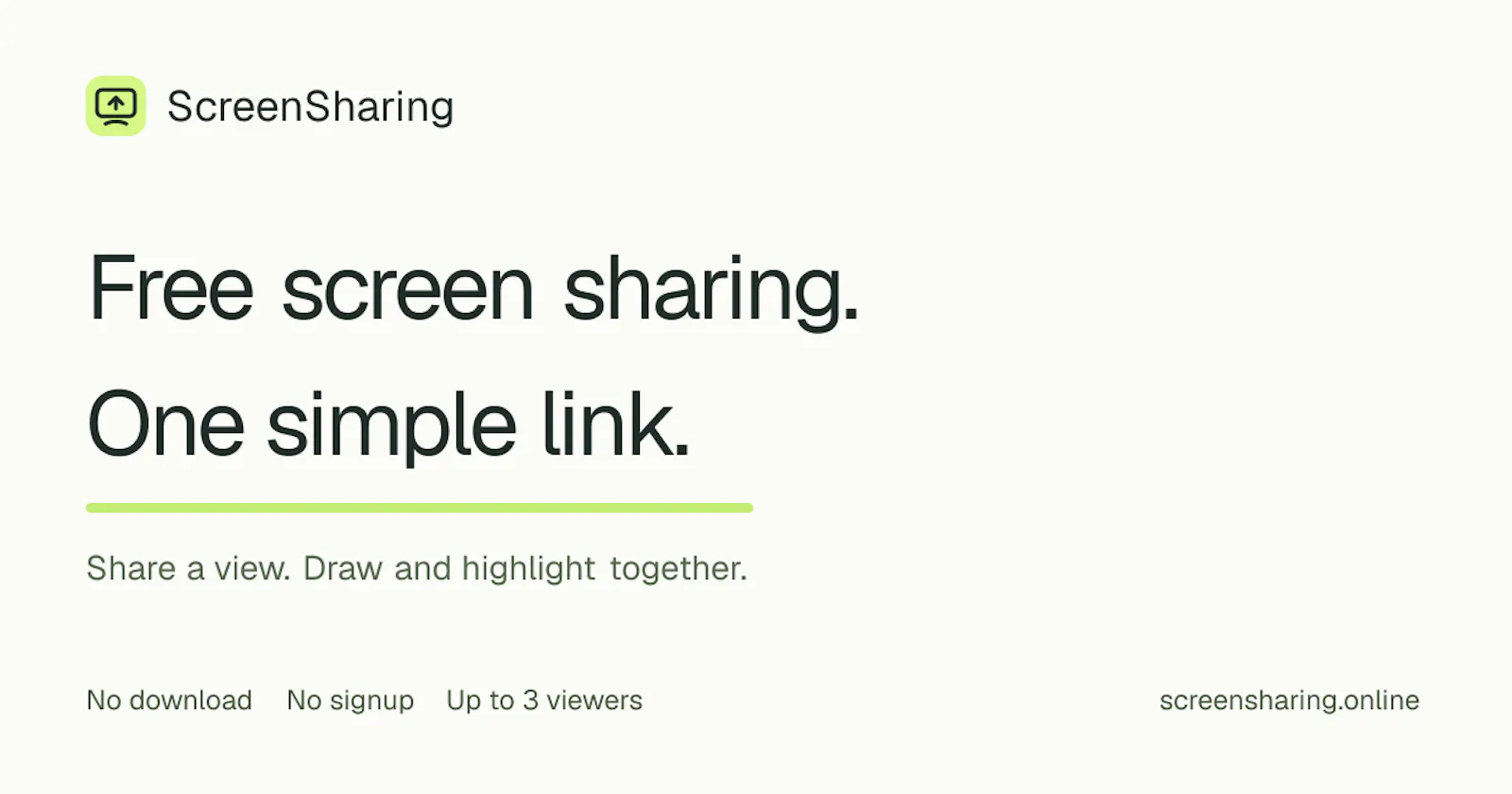 ScreenSharing screenshot 1
