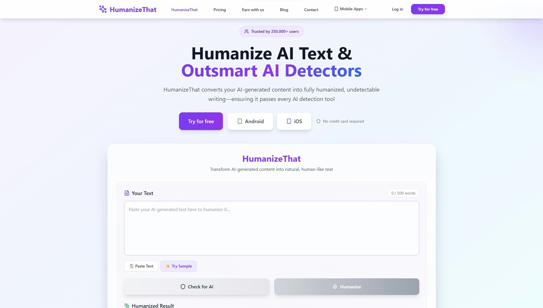 Humanizethat - Humanize AI -tekst en te slim af zijn AI -detectoren media 1