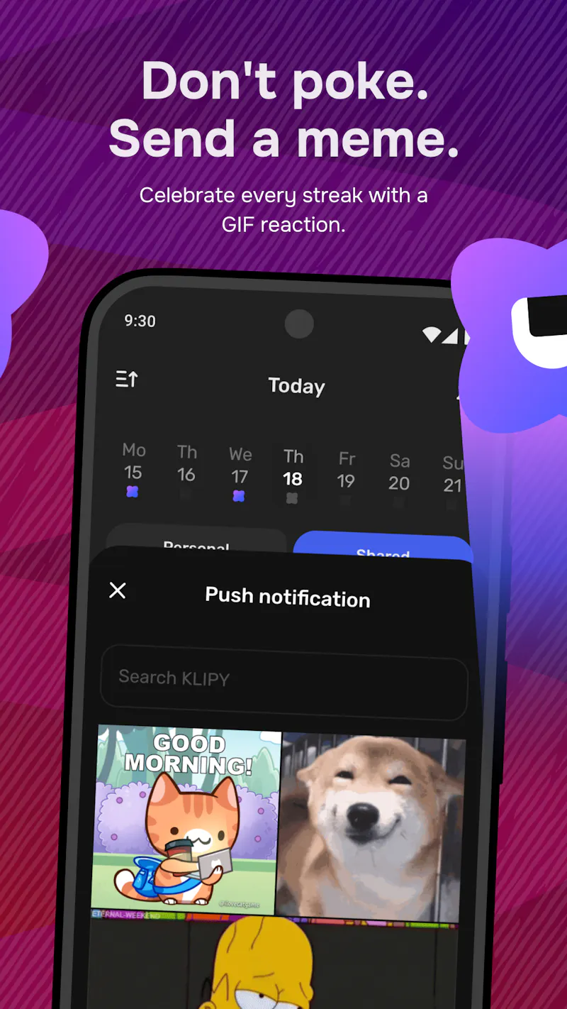 Habit Tracker - Us+ screenshot 2