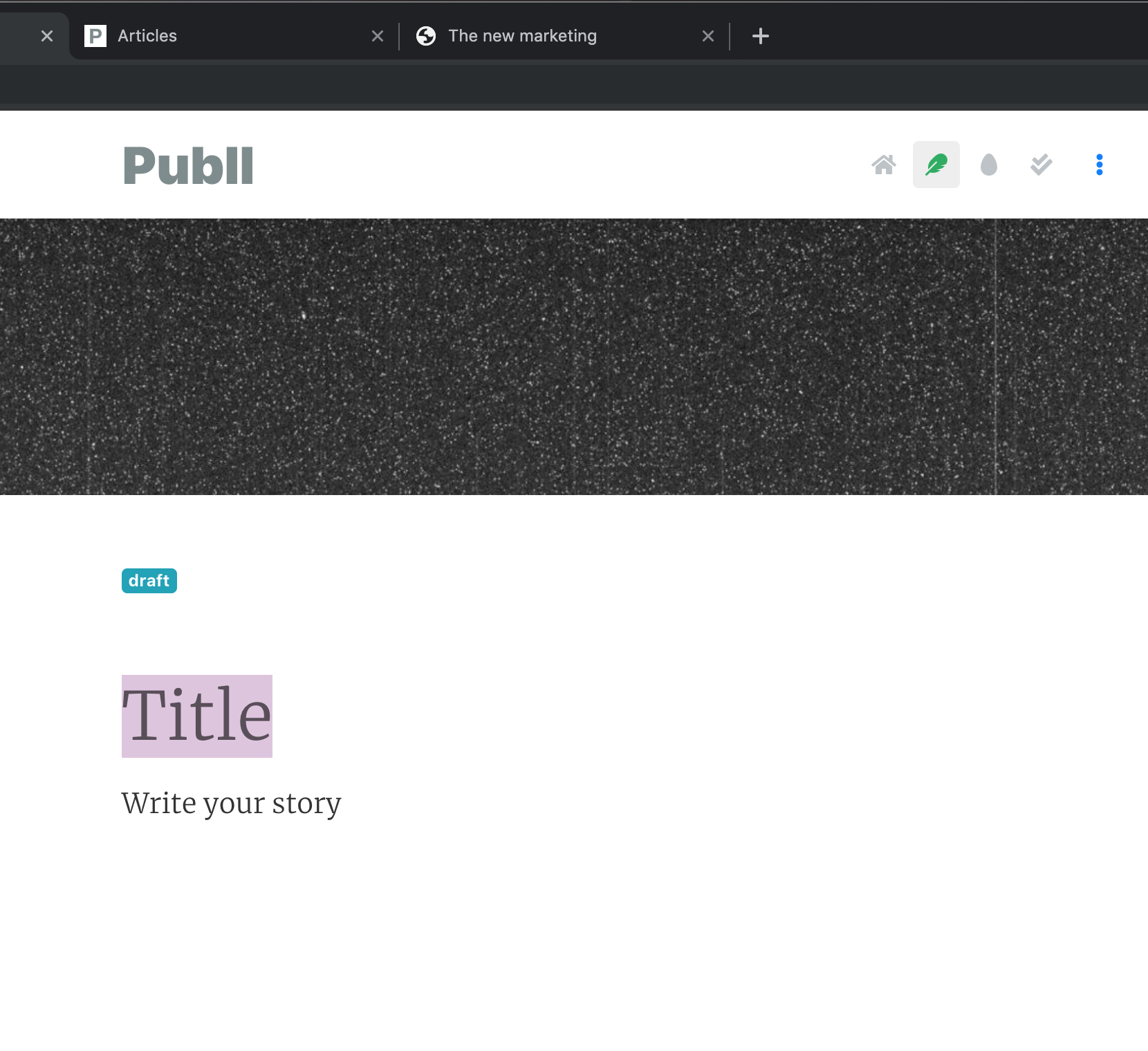 Blog platform for founders gallery image