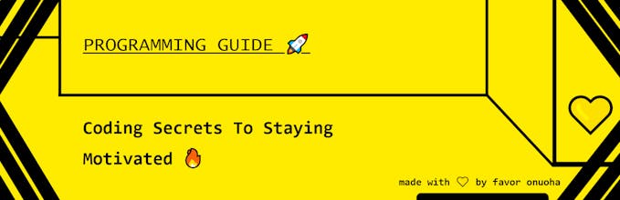 Coding Secrets to staying motivated 🔥 gallery image