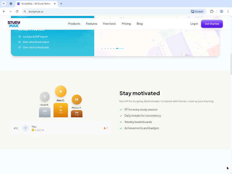 StudyMax screenshot 3