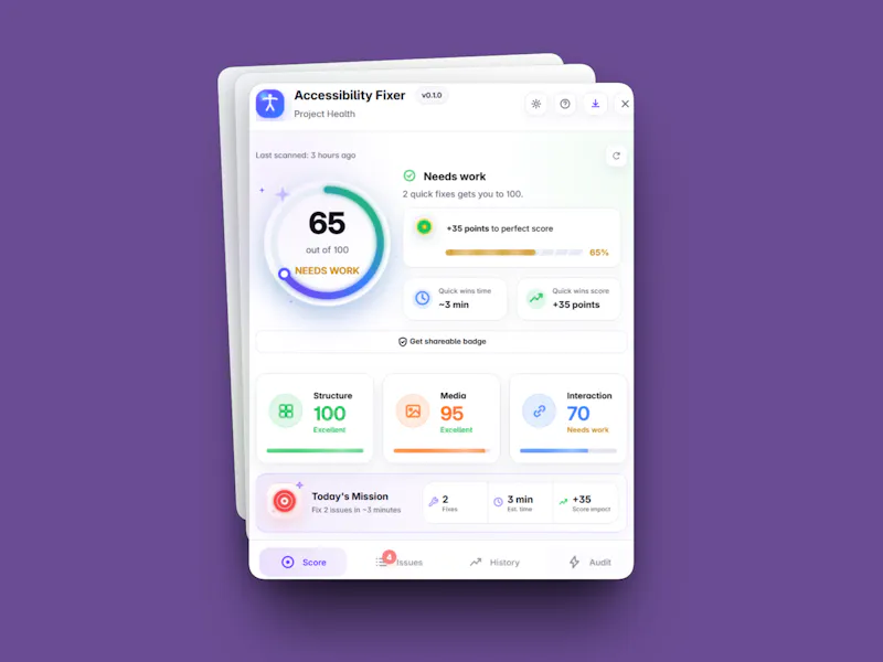Accessibility Fixer for Framer screenshot 3