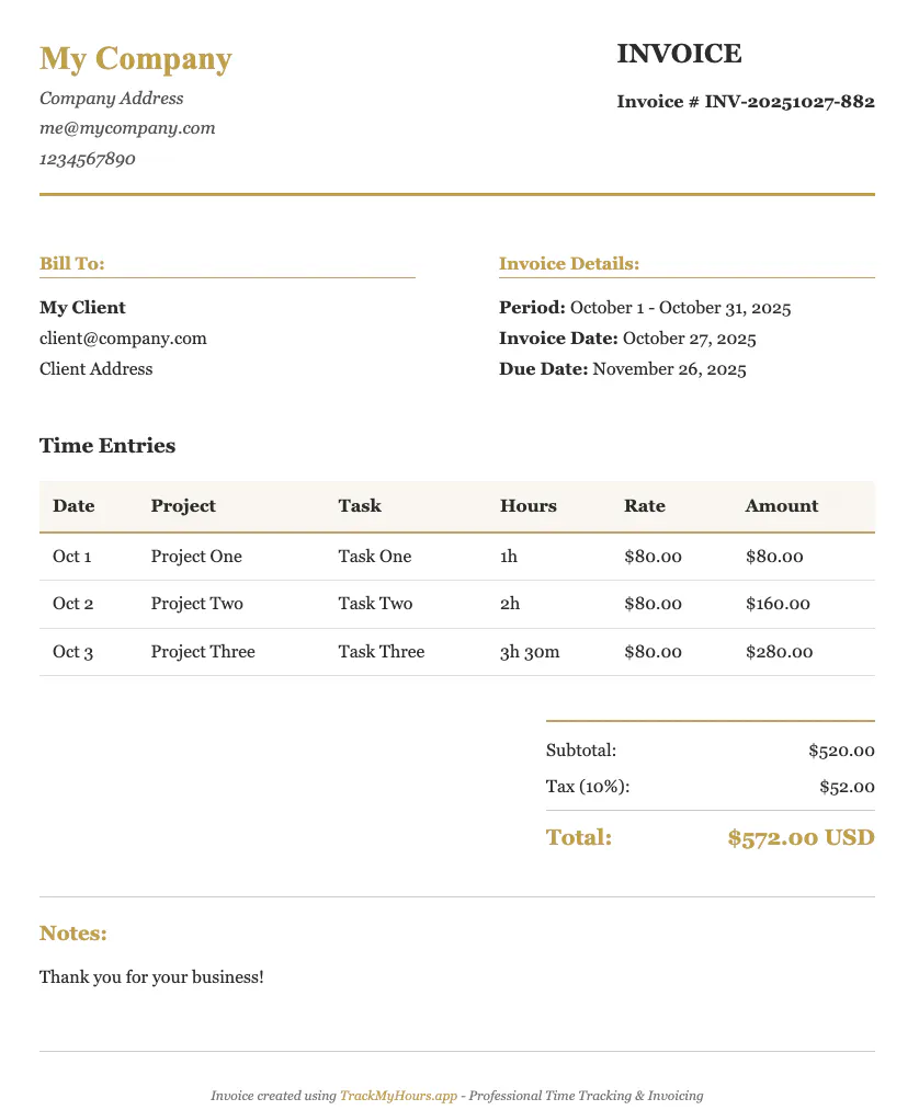 TrackMyHours gallery image