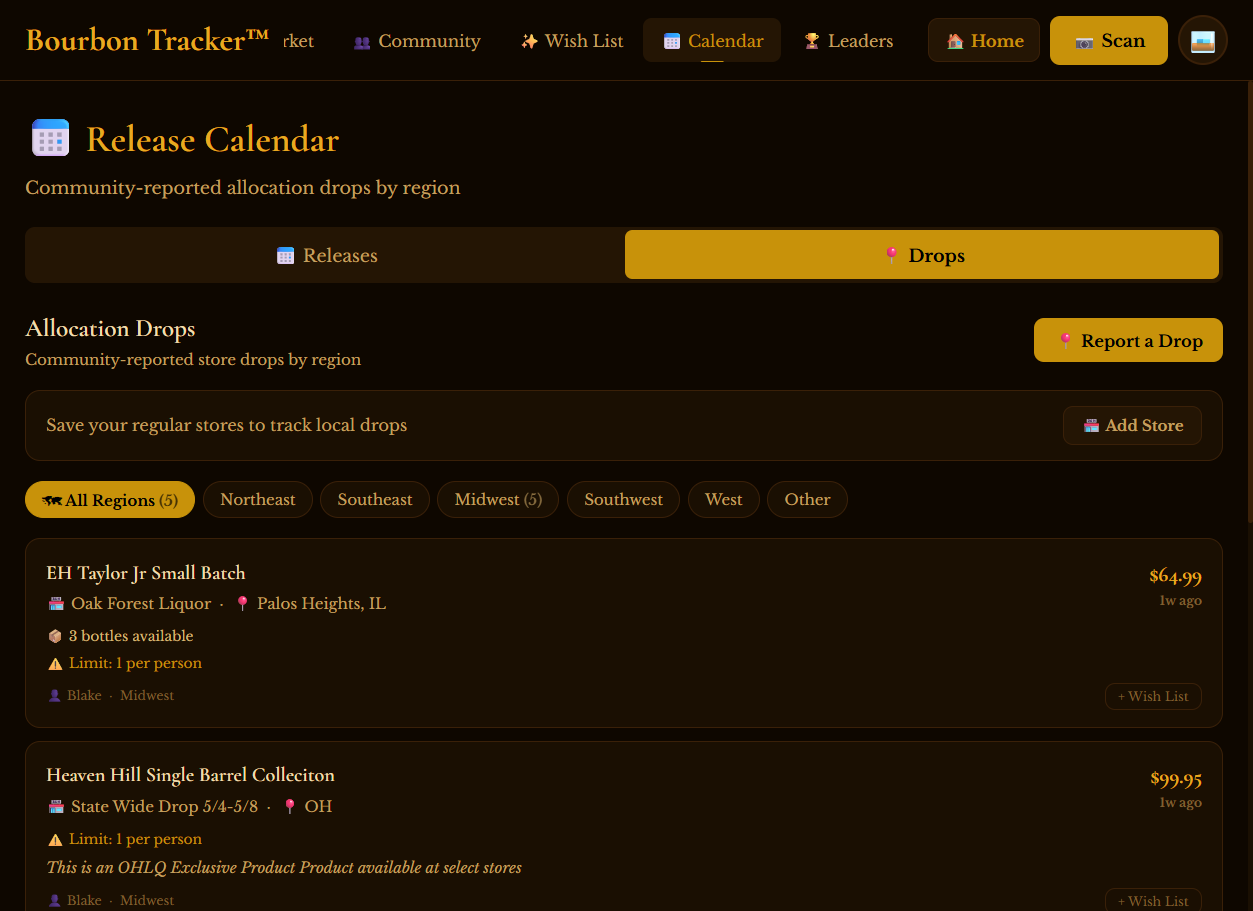 BourbonTracker™ Bourbon Collection Track gallery image