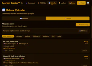 BourbonTracker™ Bourbon Collection Track gallery image