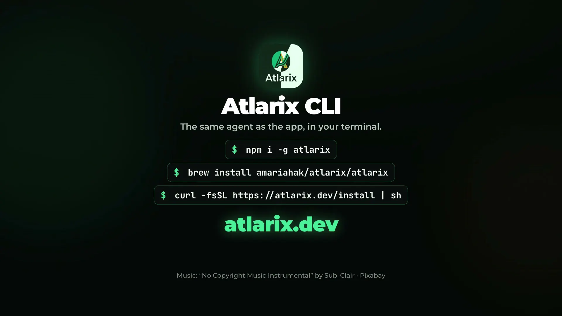 Atlarix CLI gallery image