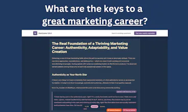 Horizons Marketing Podcast AI Chat gallery image