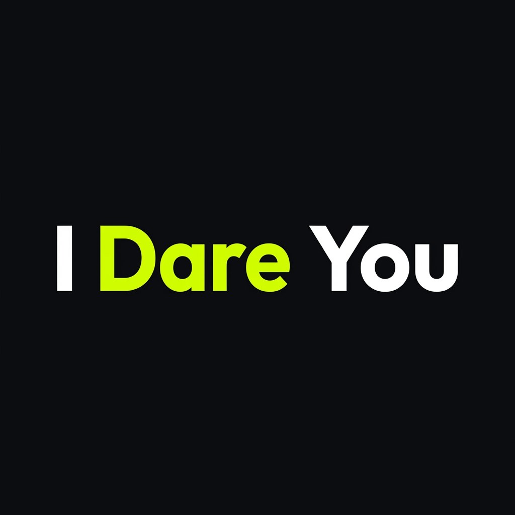 I Dare You - Product Hunt launch logo and brand identity